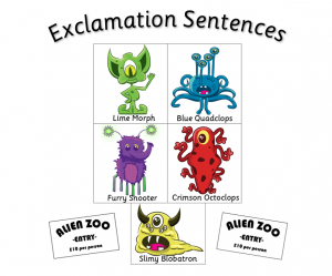 Exclamation sentence activities - Grammarsaurus