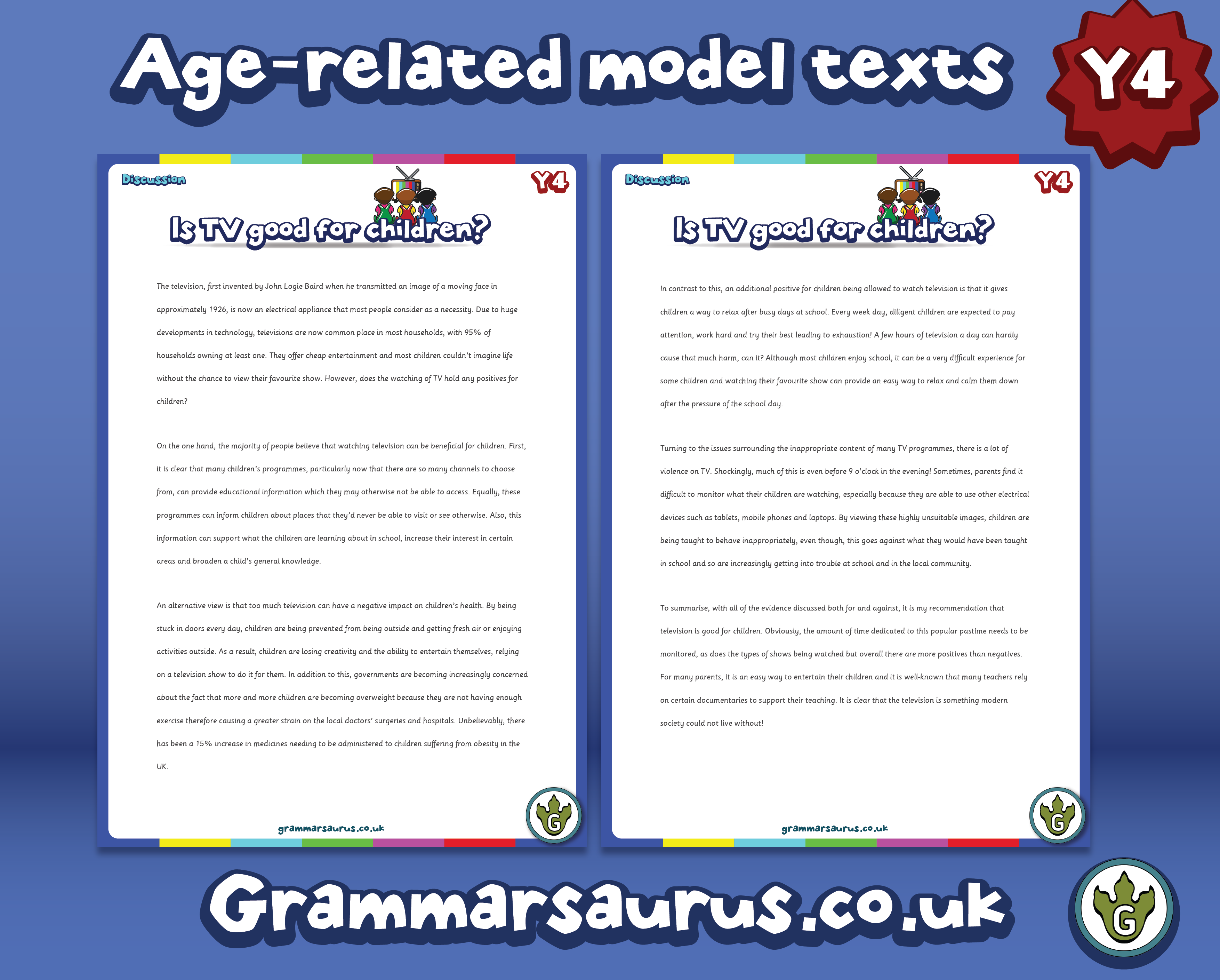 Is TV good for Children03 Grammarsaurus