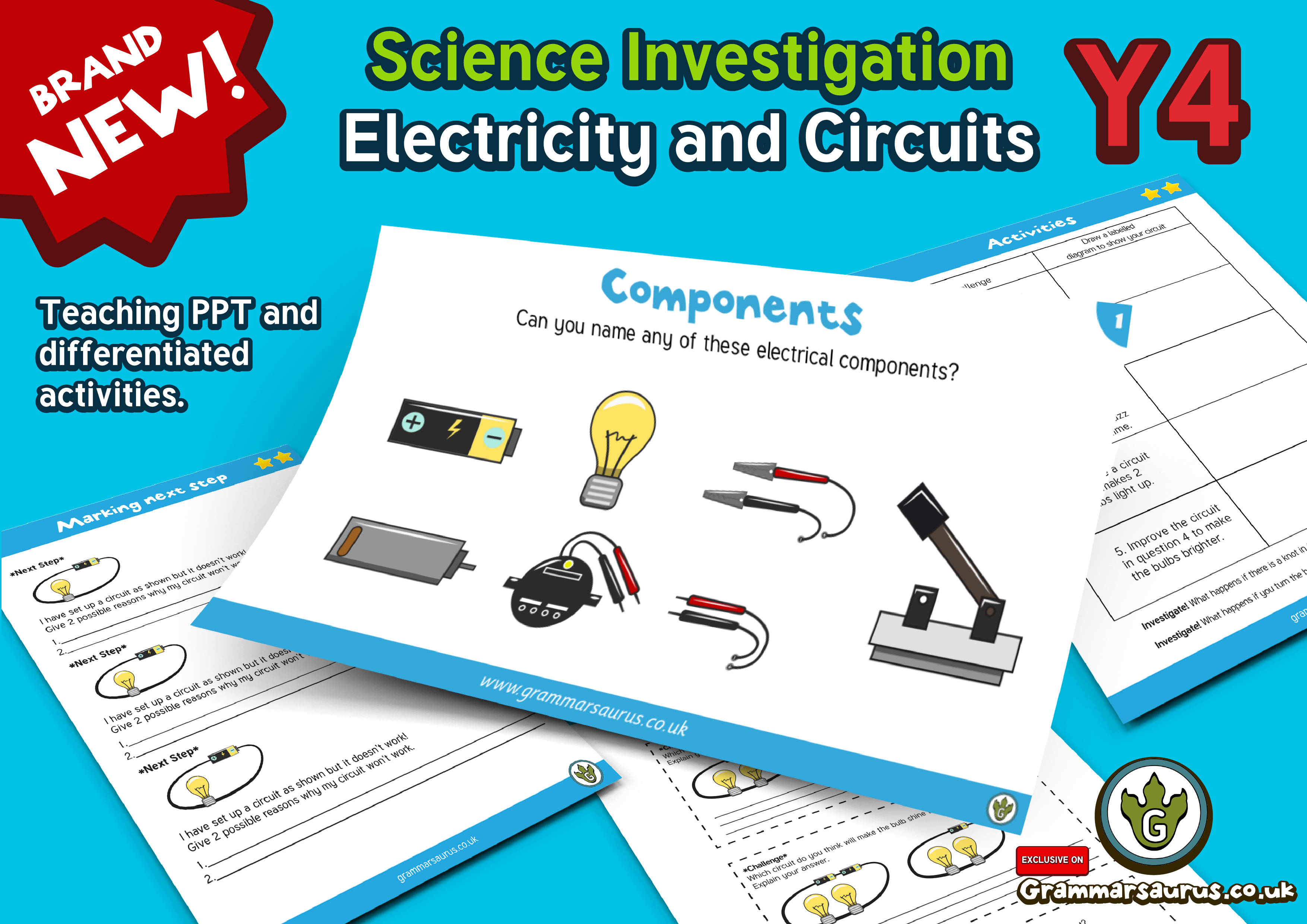 year 4 science electricity constructing a simple circuit lesson 2