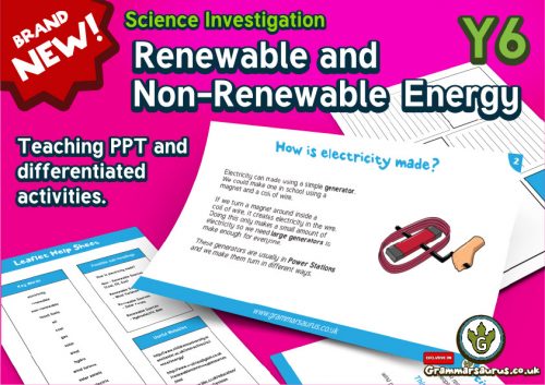 Year 6 Electricity - Grammarsaurus