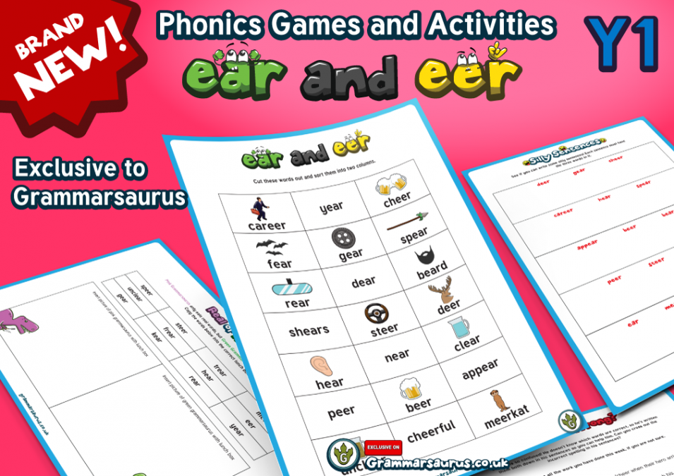 year-1-eer-and-ear-phonics-pack-grammarsaurus