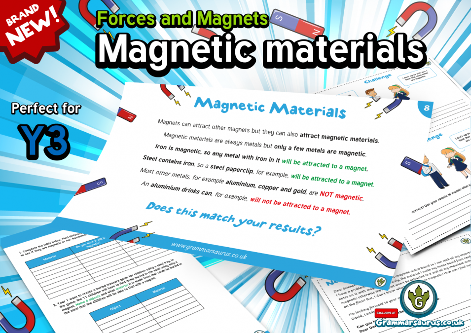 Year 3 Science - Forces And Magnets - Magnetic Materials - Lesson 4 ...