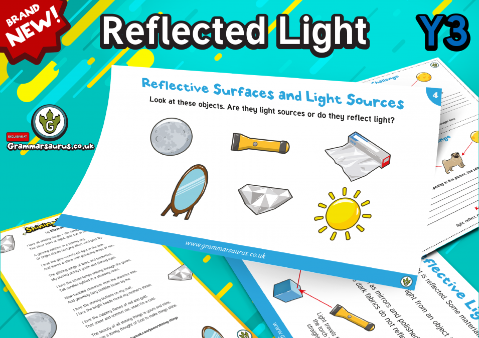 Year 3 Science Light Reflected Lesson 2 Grammarsaurus