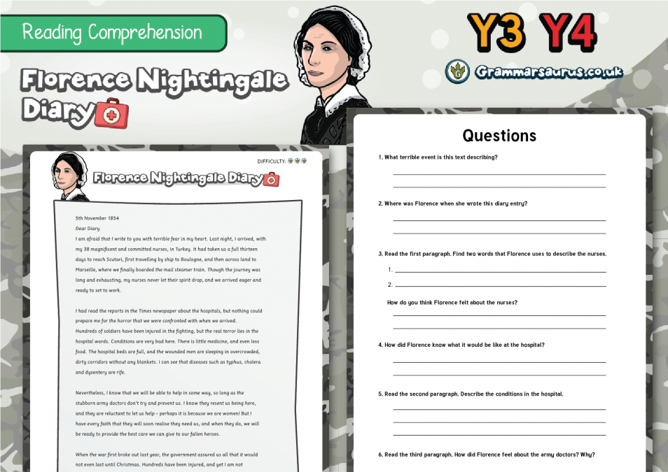 Year 3 diary entry example picture