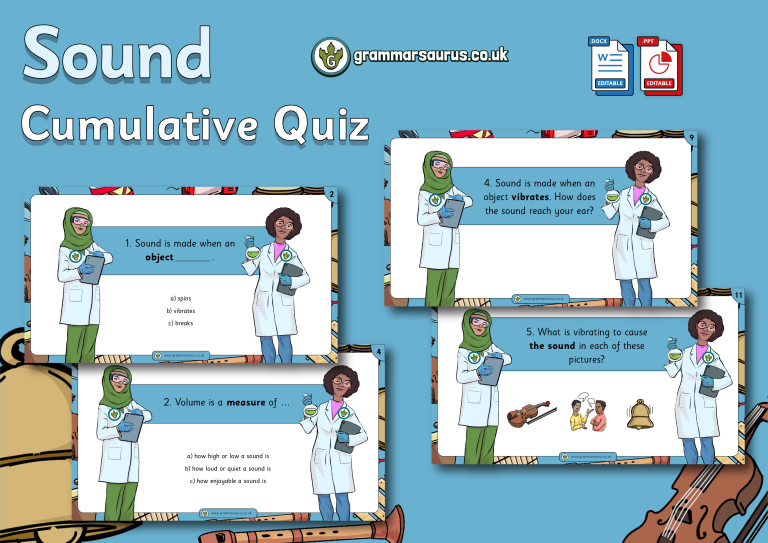 Year 3 Science - Light - What is light? Lesson 1 - Grammarsaurus