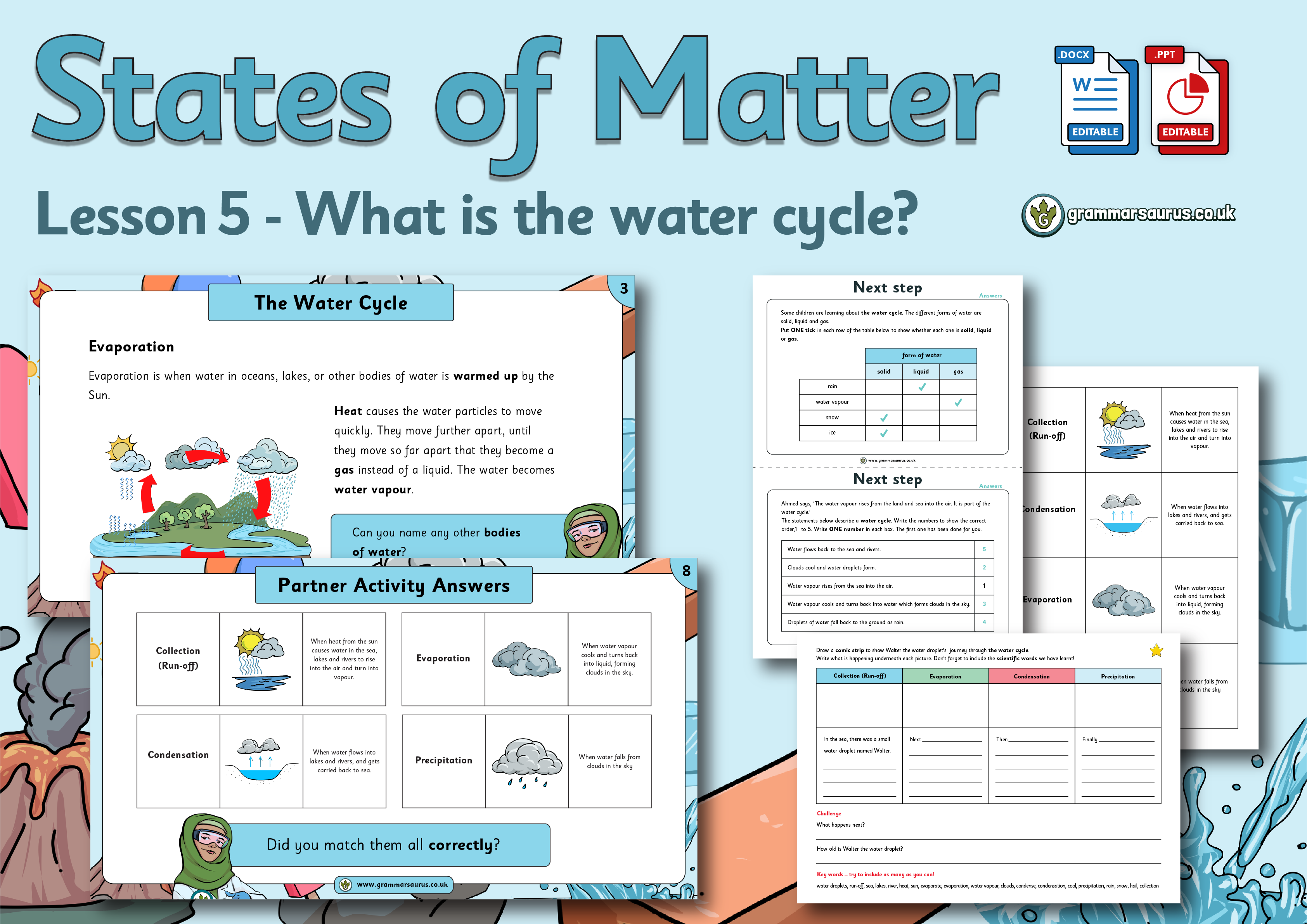 Water Cycle Worksheet Ks2