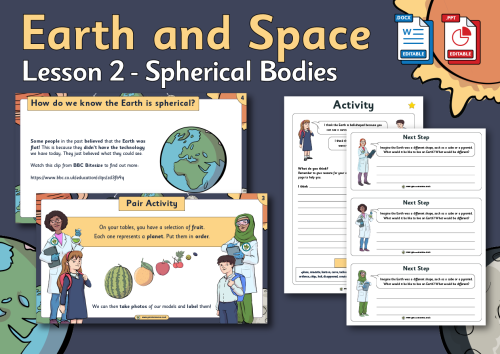 Year 5 Earth and Space - Grammarsaurus