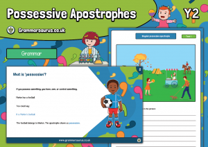 Year Possessive Apostrophes Resource Pack Grammarsaurus Hot Sex Picture