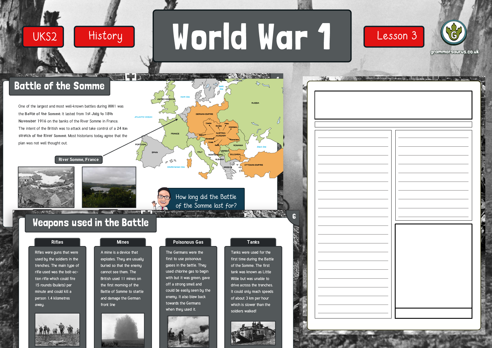 ks2 history worksheets