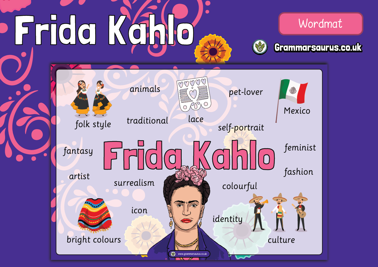 Art Famous Artist Frida Kahlo Timeline In 2021 Spanish Classroom ...