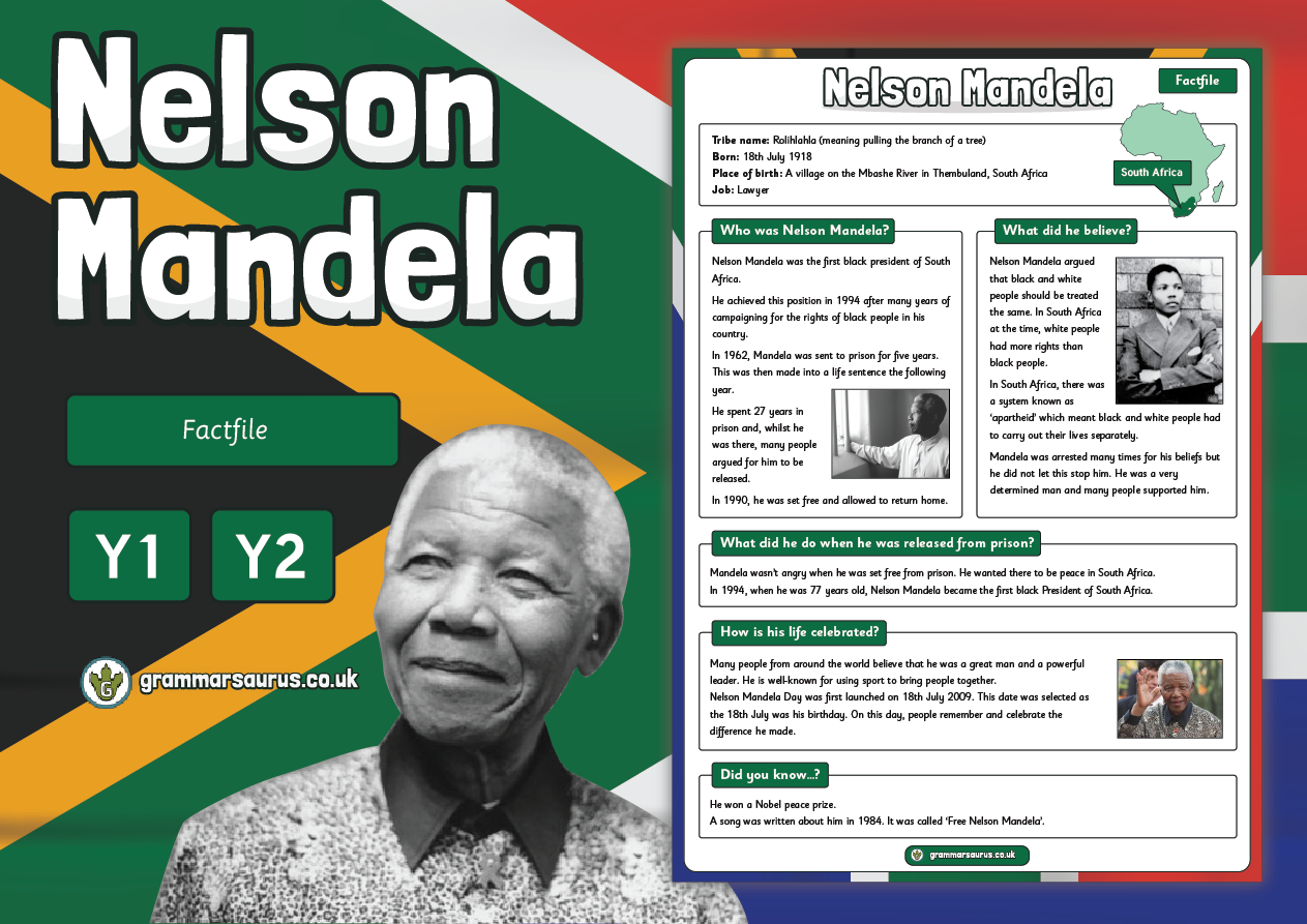 ks1-fact-file-nelson-mandela-grammarsaurus