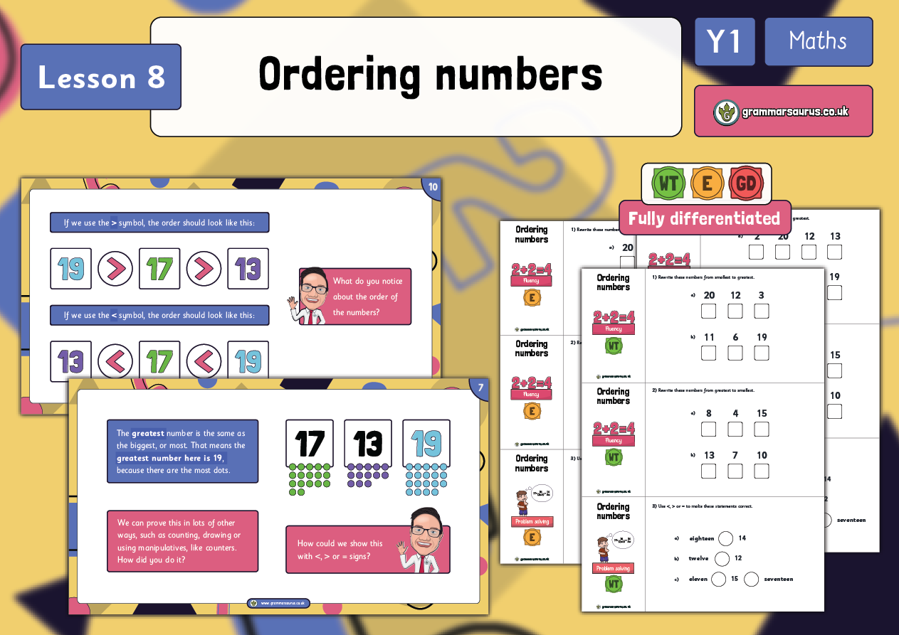 year-1-place-value-within-20-ordering-lesson-8-grammarsaurus