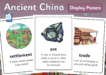 History - Editable Ancient China Display Posters - Grammarsaurus