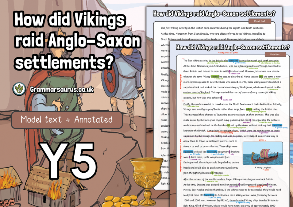 Year 5 explanation texts image