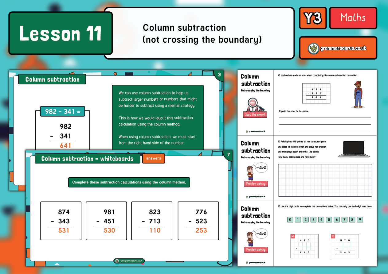 year-3-addition-and-subtraction-column-subtraction-without-crossing-the-boundary-lesson-11