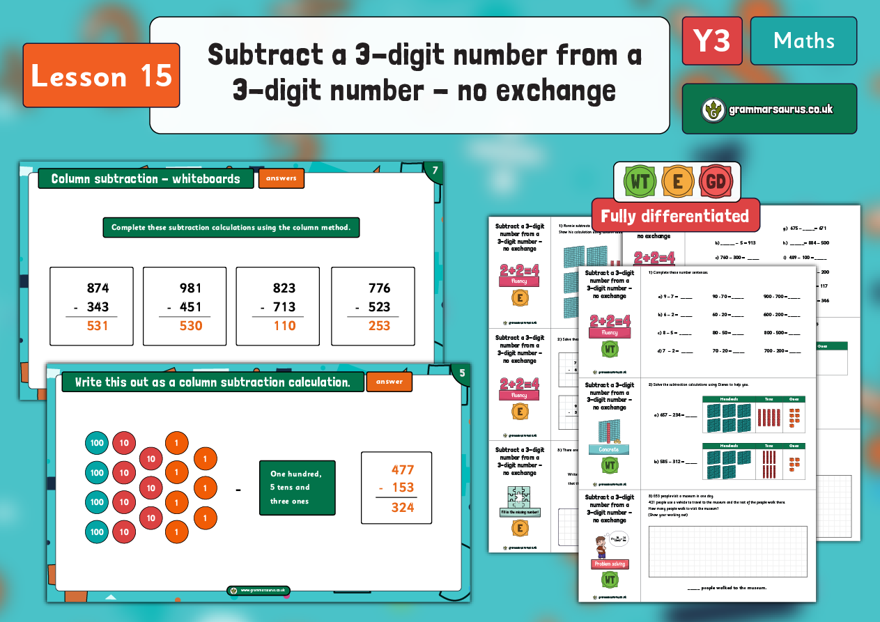 year-3-addition-and-subtraction-subtract-a-3-digit-number-from-a-3-digit-number-no-exchange