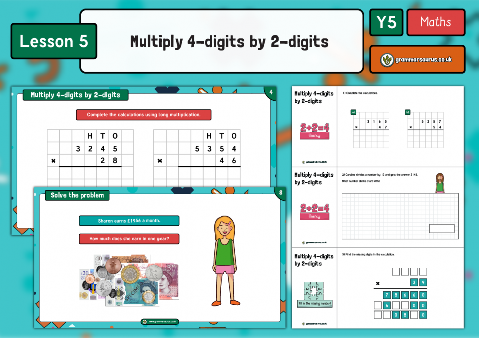 Multi Step Word Problems Year 5 Multiplication And Division