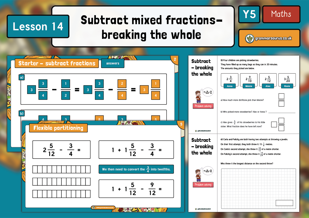 23 Subtract 14 As A Fraction 14 Ways To Practice Adding And