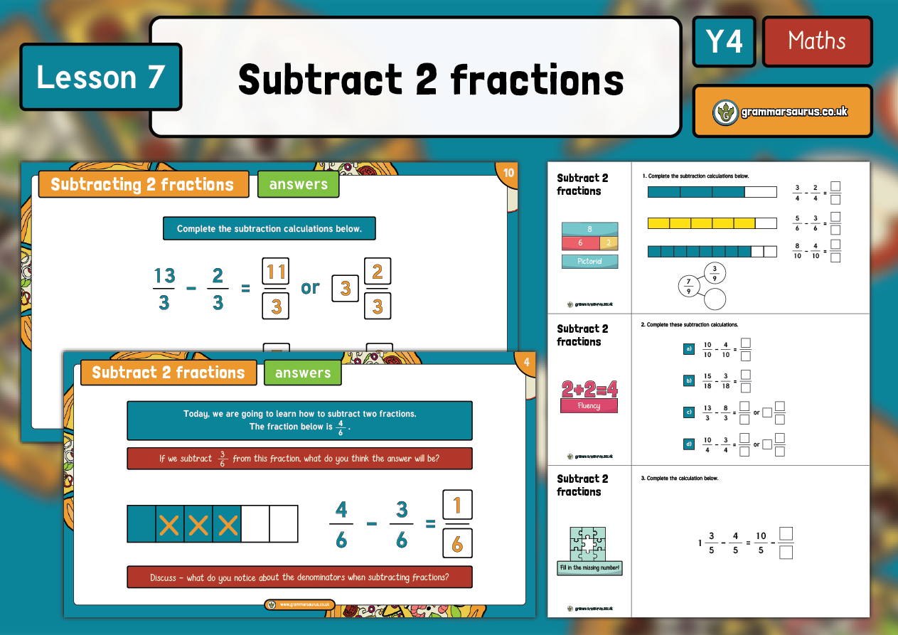 Webmath Subtracting Fractions