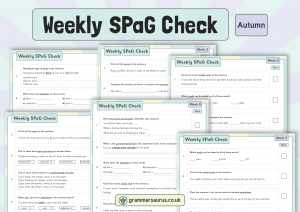 Year 5 Weekly SPaG Check – Autumn