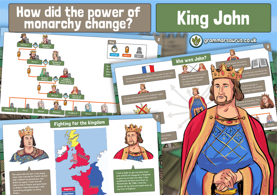 Changing Power of Monarchy Grammarsaurus