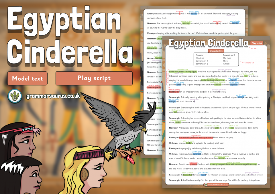 Play Script Class 4 Y4 Play Scripts - Grammarsaurus