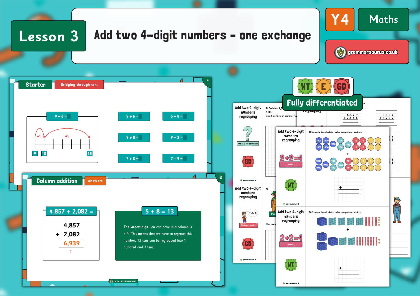 year-4-addition-and-subtraction-add-two-4-digit-numbers-one