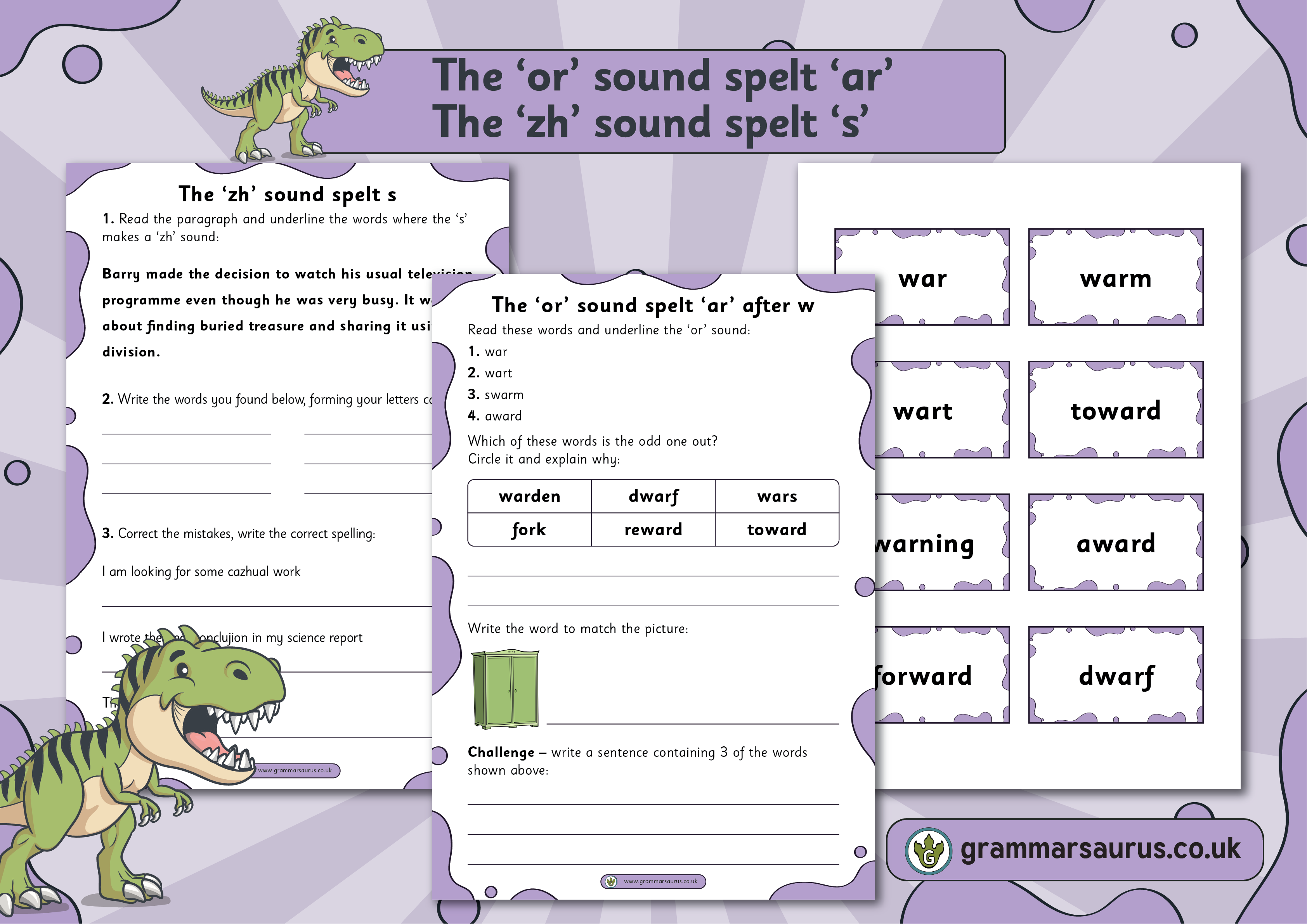 phonics-phase-6-the-or-sound-spelt-ar-the-zh-sound-spelt-s