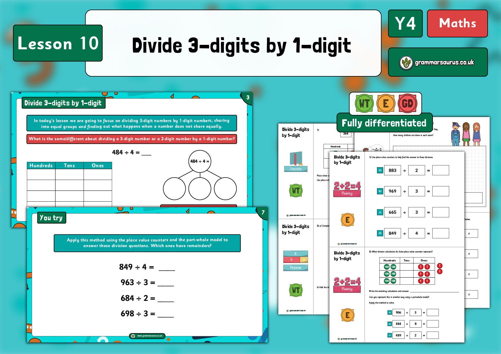 Maths Worksheet For Class 4 Multiplication And Division