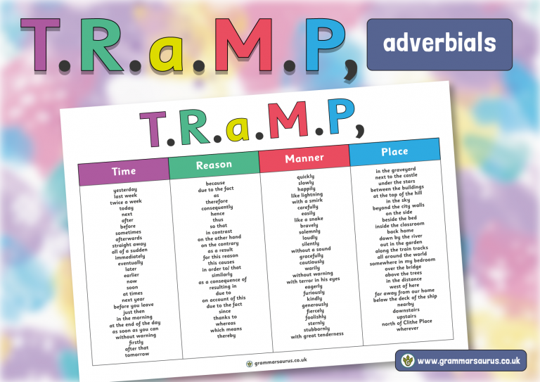 tramp-word-mat-grammarsaurus