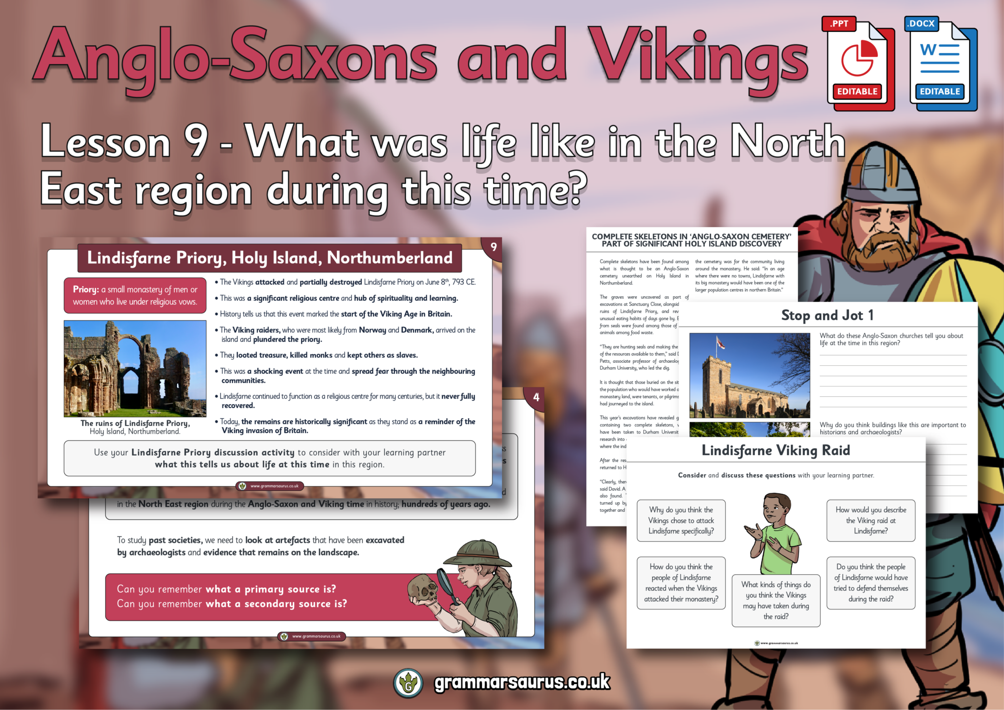 Year 5 History – Anglo-Saxons and Vikings – What was life like in the ...