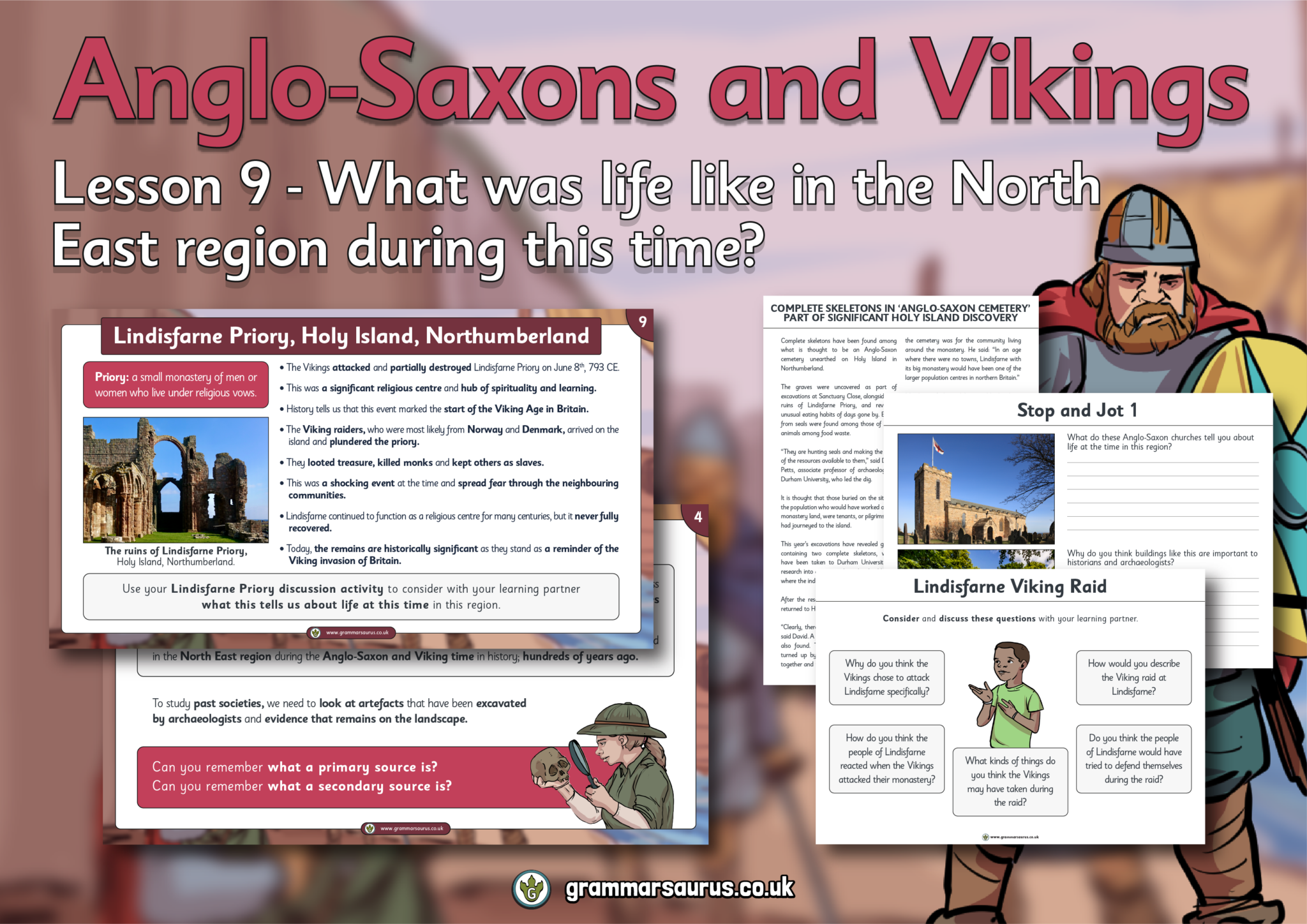 Year 5 History – Anglo-Saxons And Vikings – What Was Life Like In The ...