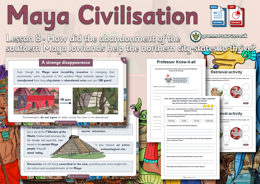 Year 5 History – Maya Civilisation - How did the abandonment of the ...