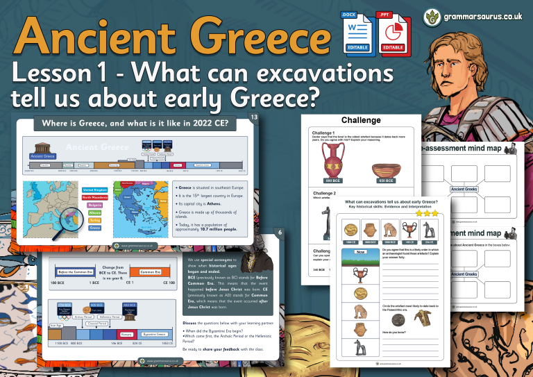 Year 4 History - Ancient Greece - What Can Excavations Tell Us About ...