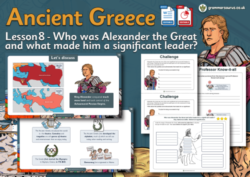 Year 4 History - Ancient Greece - Who was Alexander the Great and what ...