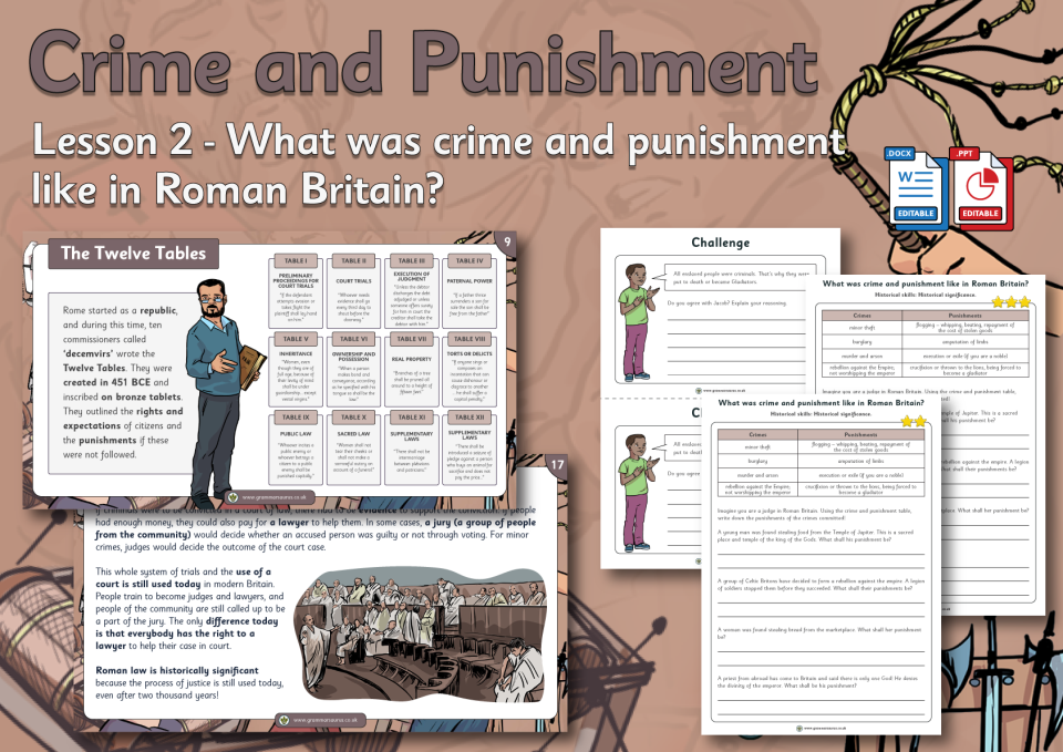 Year 6 History Crime And Punishment What Was Crime And Punishment 