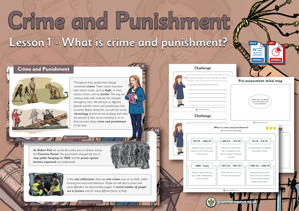 Year 6 History - Crime And Punishment - What Is Crime And Punishment ...