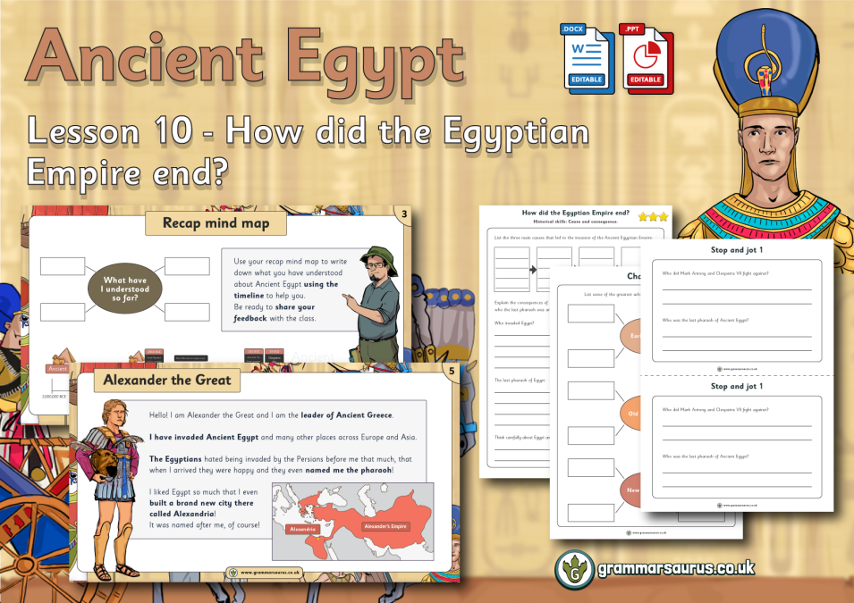 Year 3 History Ancient Egypt How Did The Egyptian Empire End 