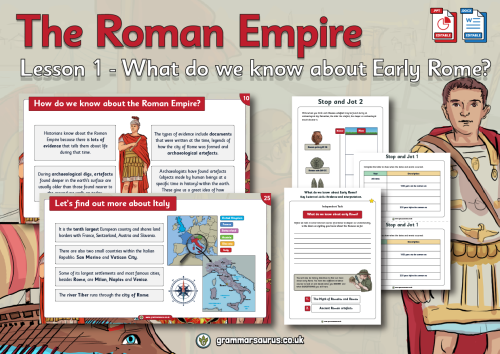 Year 4 History - The Roman Empire - What do we know about Early Rome ...