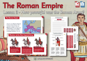 Year 4 History – The Roman Empire – How powerful was the Roman army ...