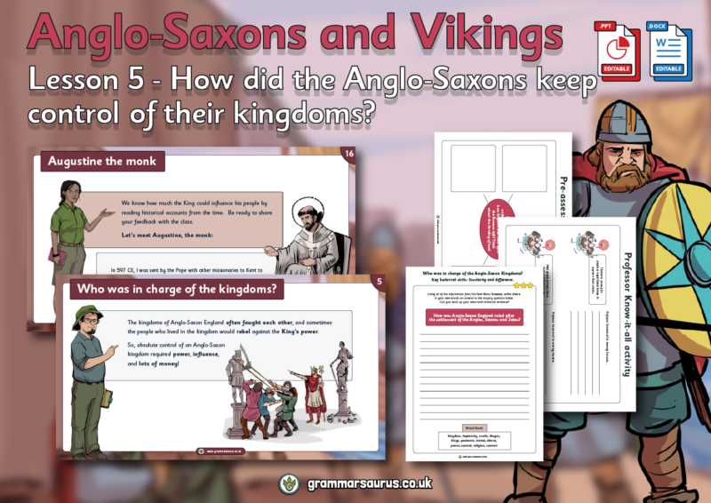 Year 5 History - Anglo-Saxons And Vikings - How Did The Anglo-Saxons ...