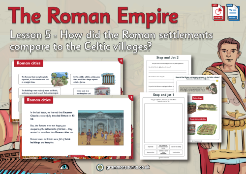 Year 4 History – The Roman Empire – How Did The Roman Settlements 