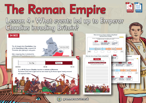 Year 4 History - The Roman Empire - What events led up to Emperor ...