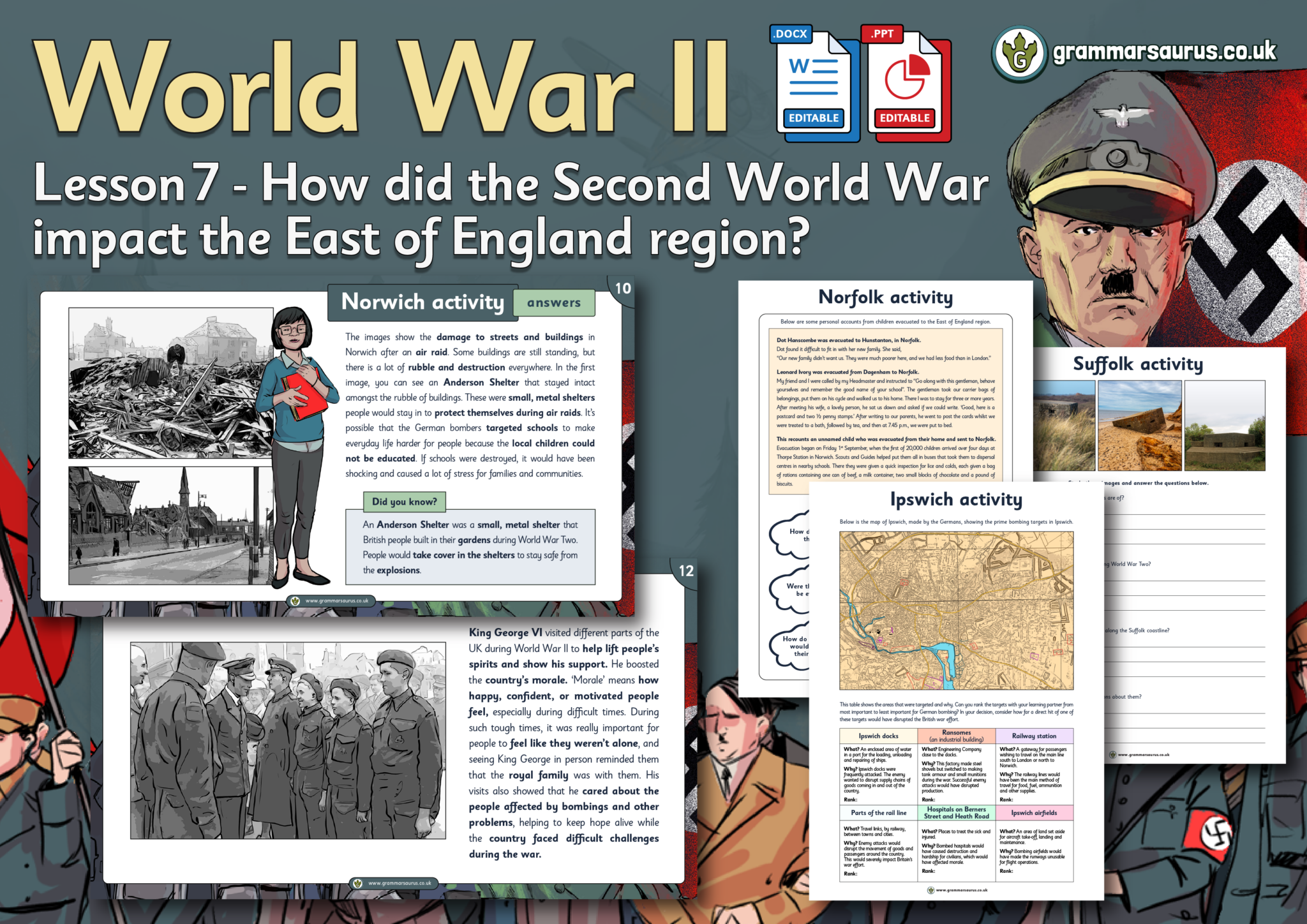 Year 6 History - World War Two - What was the impact of the Second ...