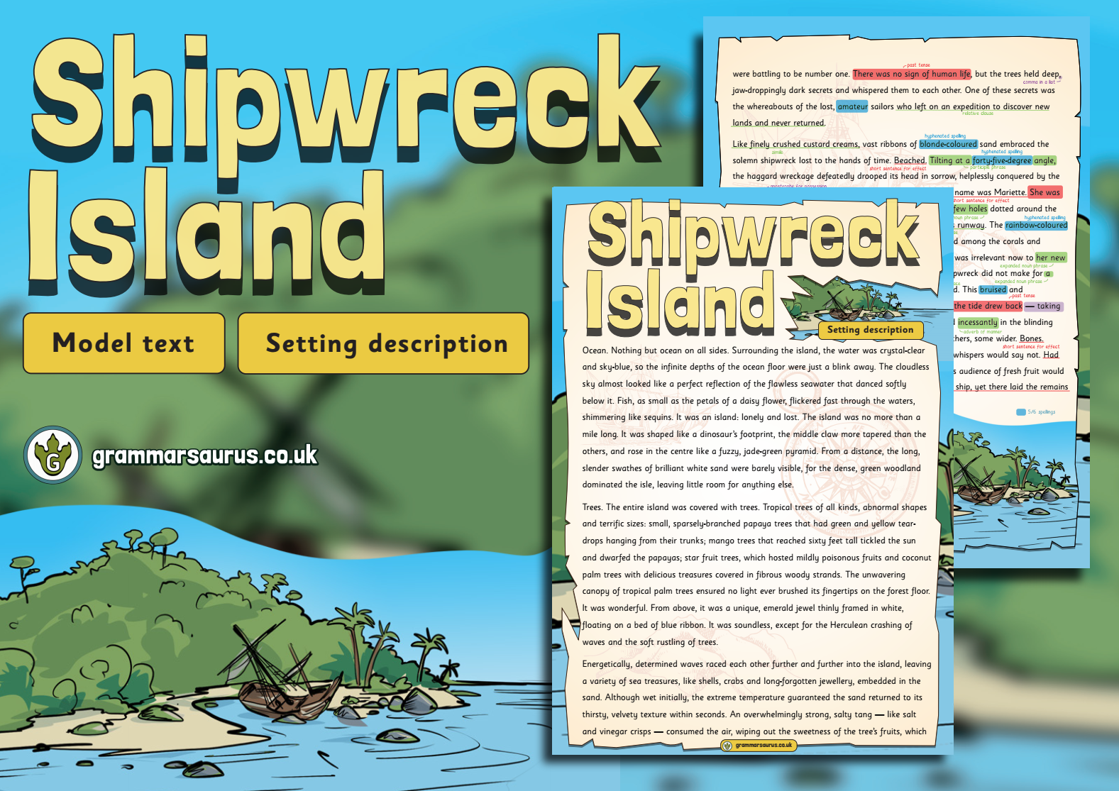 year-6-model-text-setting-description-shipwreck-island-gbsct-p6