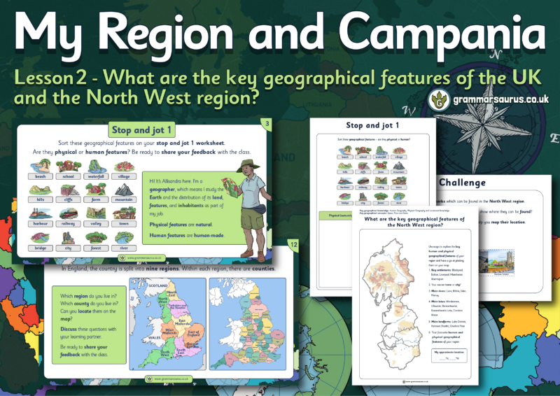 Year 4 Geography - My Region and Campania - What are the key ...