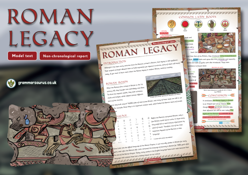 Year 3 Model Text – Non-chronological report – Roman Legacy ( gbsct P3 ...