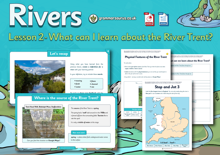 Year 5 - Rivers (Fieldwork Unit) - Grammarsaurus