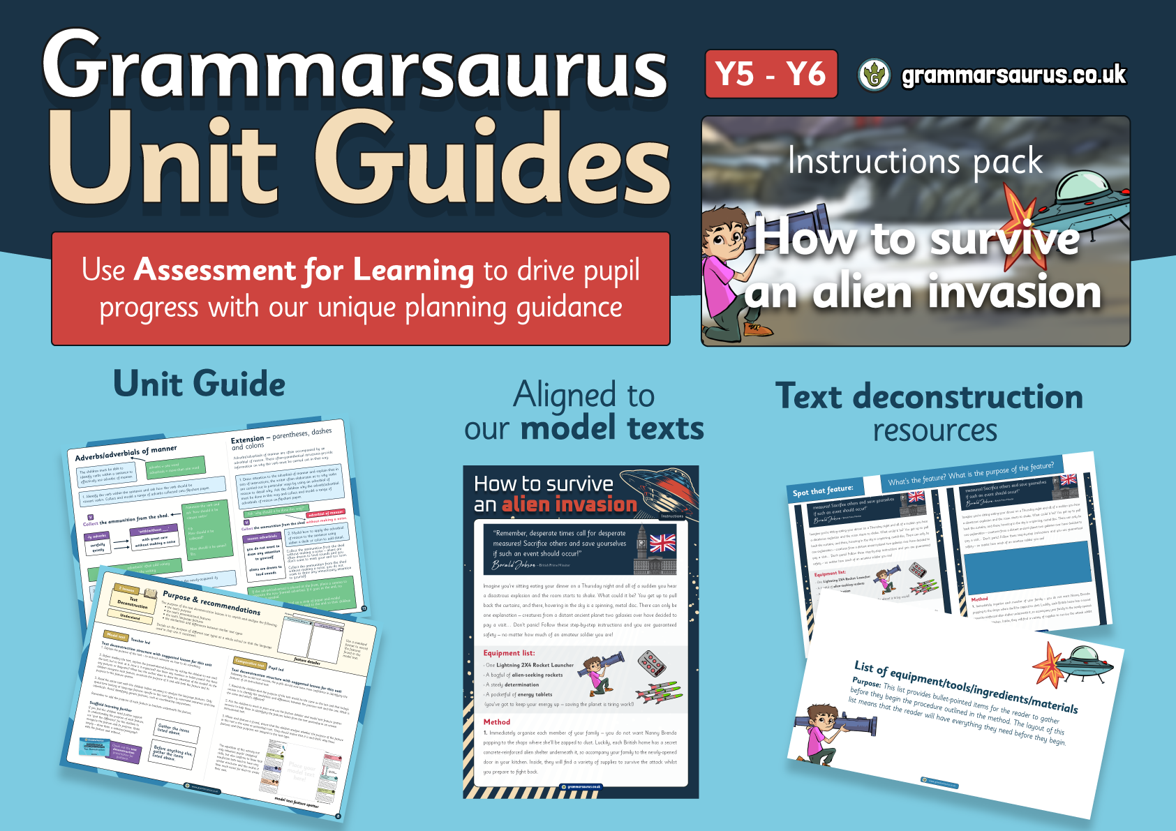 Year 5/6 Unit Guide – Instructions - How to survive an alien invasion ...