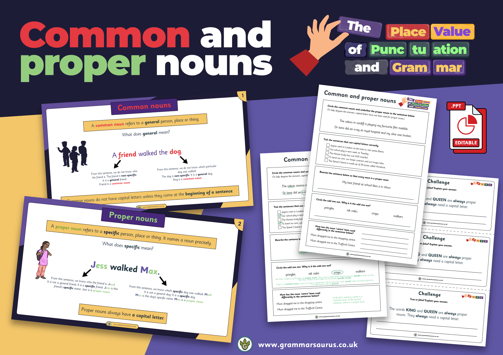 year-3-the-place-value-of-punctuation-and-grammar-common-and-proper